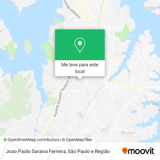 Joao Paulo Saraiva Ferreira mapa