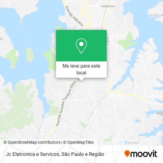 Jc Eletronica e Servicos mapa