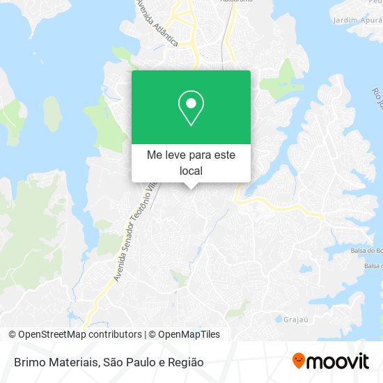 Brimo Materiais mapa