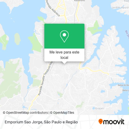 Emporium Sao Jorge mapa