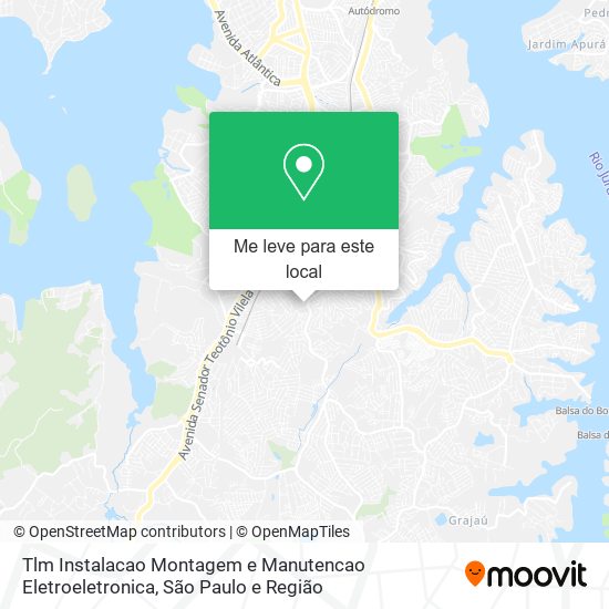 Tlm Instalacao Montagem e Manutencao Eletroeletronica mapa