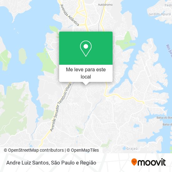 Andre Luiz Santos mapa