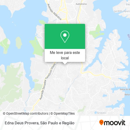 Edna Deus Provera mapa