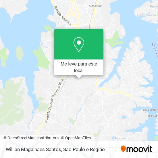 Willian Magalhaes Santos mapa
