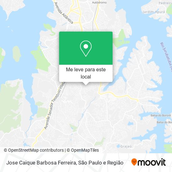 Jose Caique Barbosa Ferreira mapa