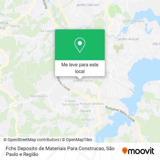 Fchs Deposito de Materiais Para Construcao mapa