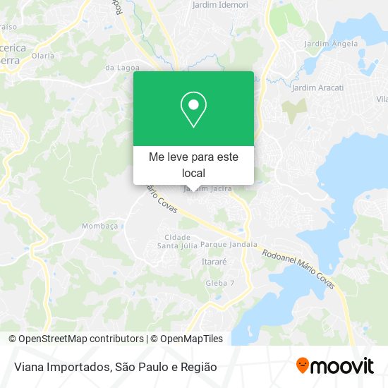 Viana Importados mapa