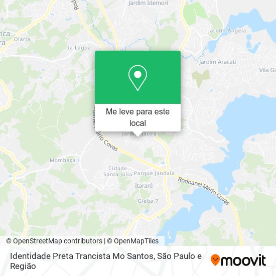 Identidade Preta Trancista Mo Santos mapa