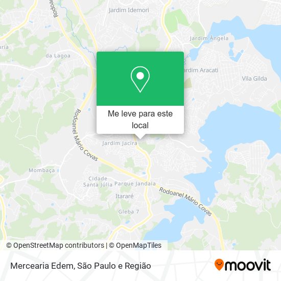 Mercearia Edem mapa