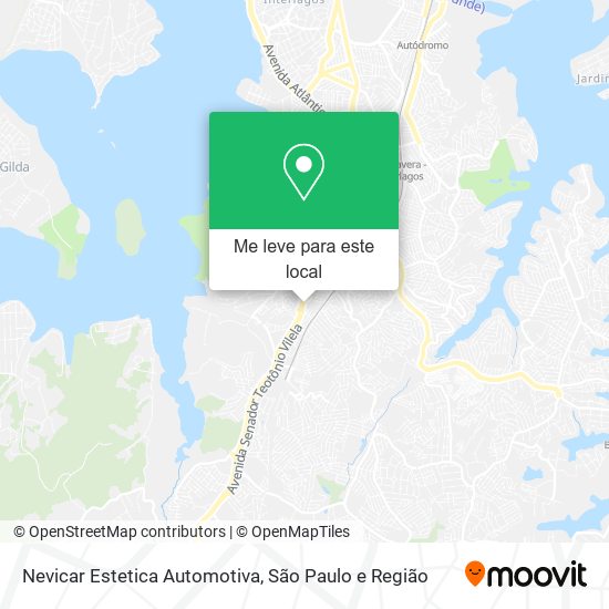 Nevicar Estetica Automotiva mapa