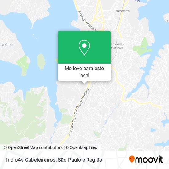 Indio4s Cabeleireiros mapa