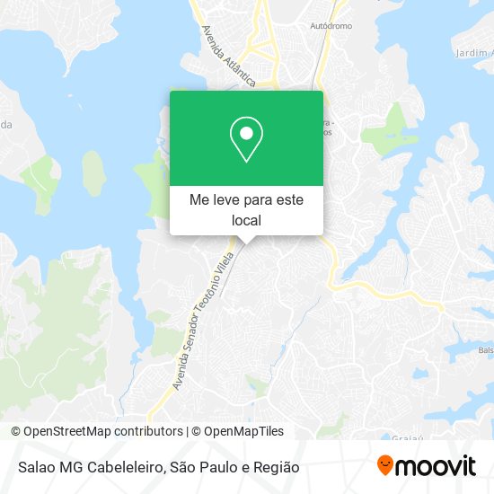 Salao MG Cabeleleiro mapa