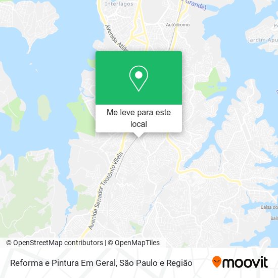 Reforma e Pintura Em Geral mapa