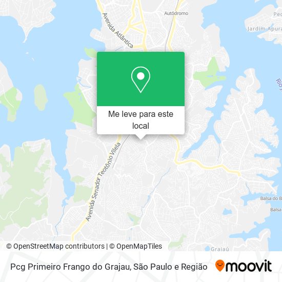 Pcg Primeiro Frango do Grajau mapa