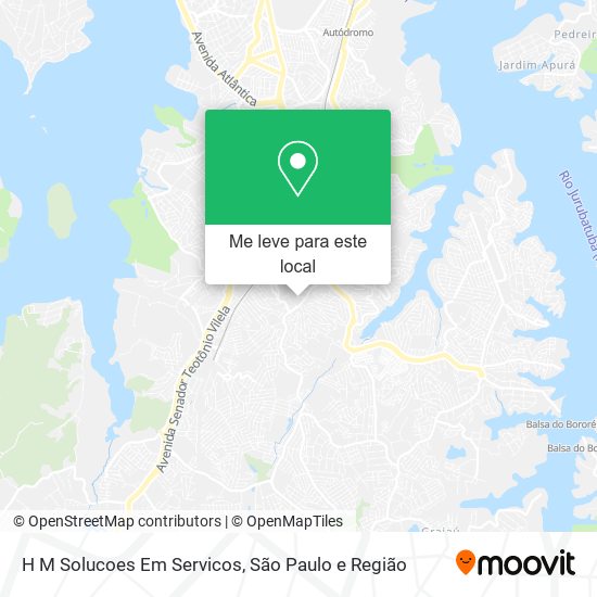 H M Solucoes Em Servicos mapa