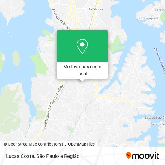 Lucas Costa mapa