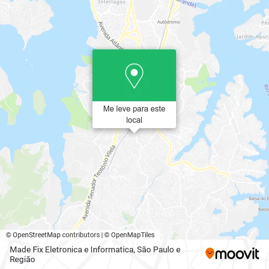 Made Fix Eletronica e Informatica mapa