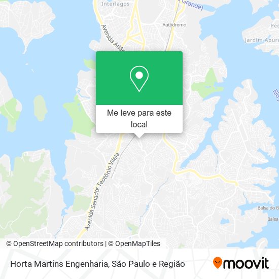 Horta Martins Engenharia mapa