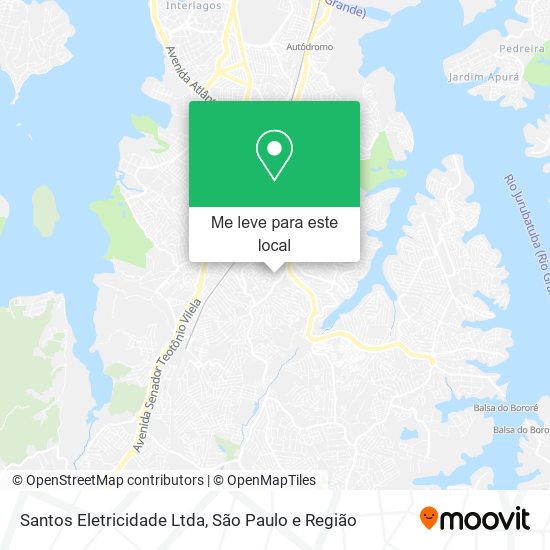 Santos Eletricidade Ltda mapa