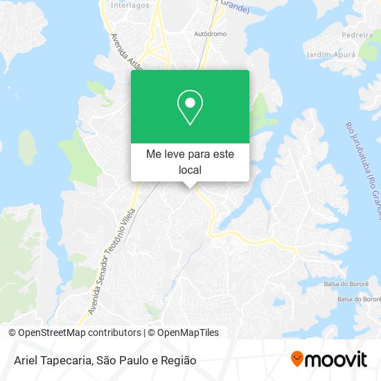 Ariel Tapecaria mapa