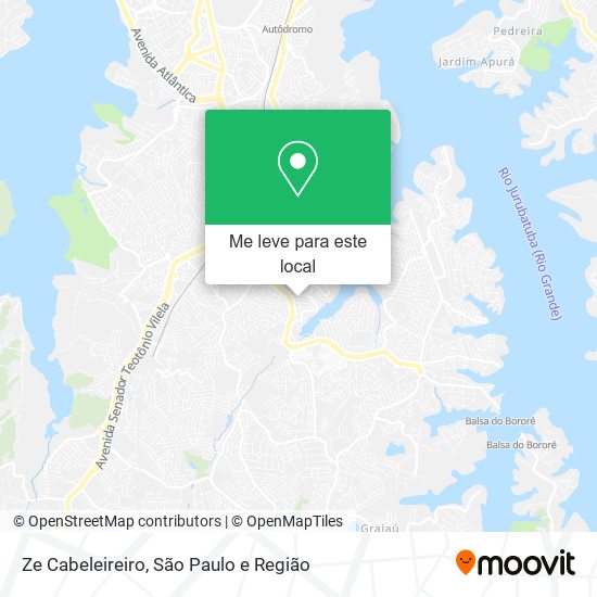 Ze Cabeleireiro mapa