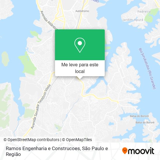 Ramos Engenharia e Construcoes mapa