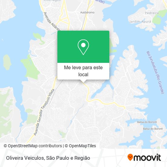 Oliveira Veiculos mapa