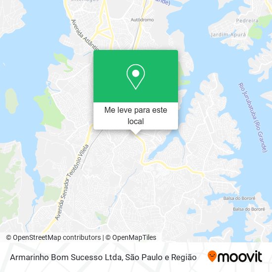 Armarinho Bom Sucesso Ltda mapa