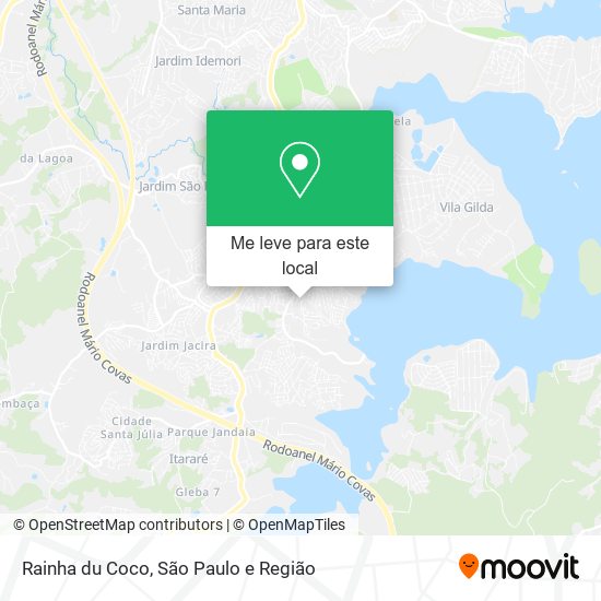 Rainha du Coco mapa