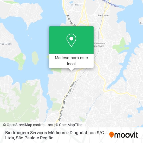 Bio Imagem Serviços Médicos e Diagnósticos S / C Ltda mapa