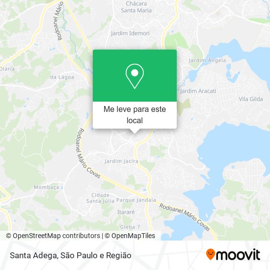 Santa Adega mapa