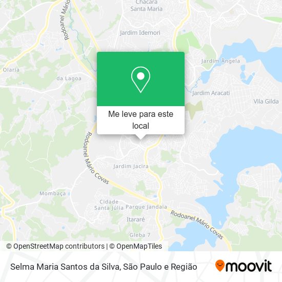 Selma Maria Santos da Silva mapa