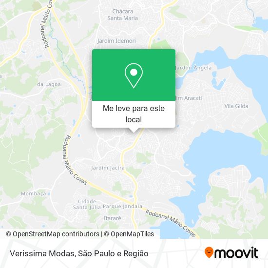 Verissima Modas mapa