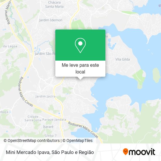 Mini Mercado Ipava mapa