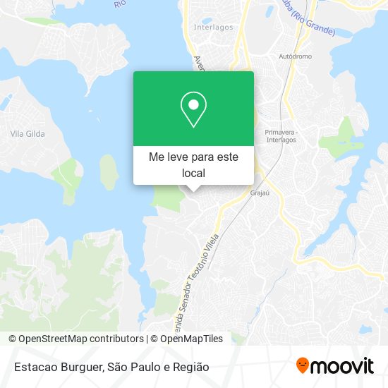 Estacao Burguer mapa