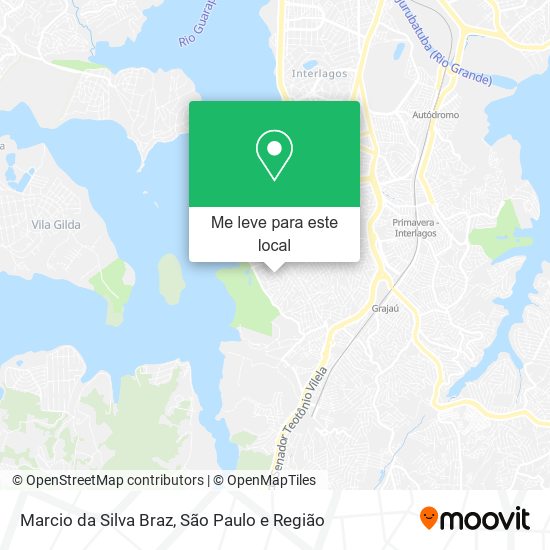 Marcio da Silva Braz mapa