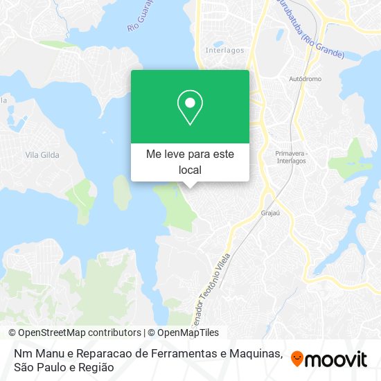 Nm Manu e Reparacao de Ferramentas e Maquinas mapa