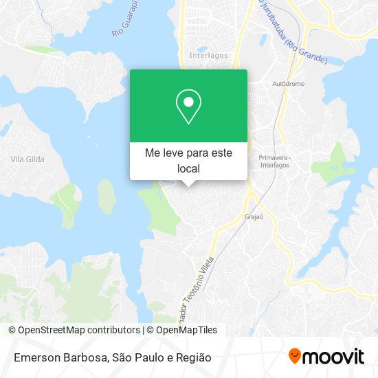 Emerson Barbosa mapa