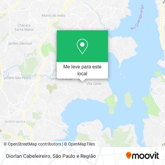 Diorlan Cabeleireiro mapa