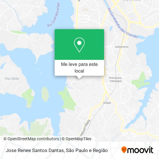 Jose Renee Santos Dantas mapa