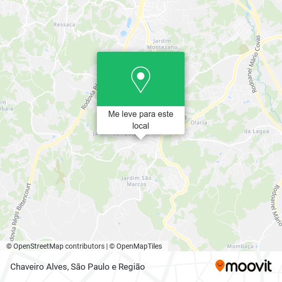 Chaveiro Alves mapa