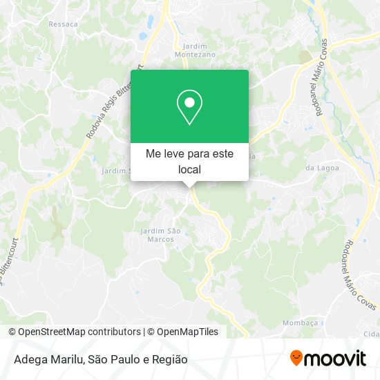 Adega Marilu mapa