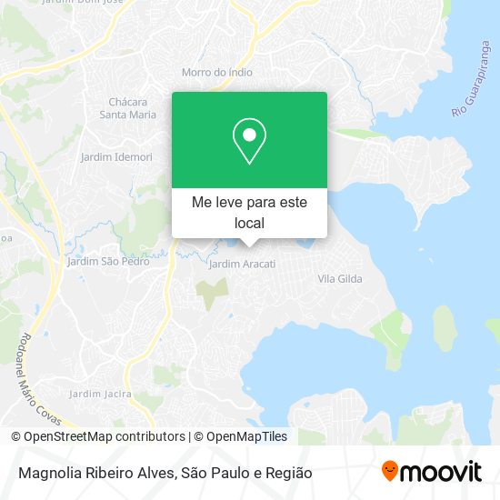 Magnolia Ribeiro Alves mapa