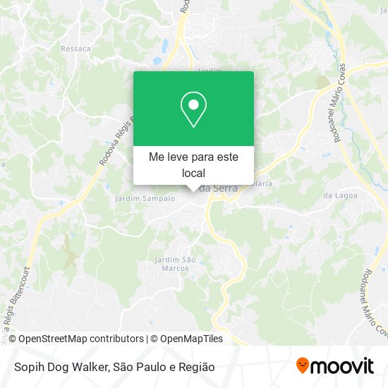 Sopih Dog Walker mapa