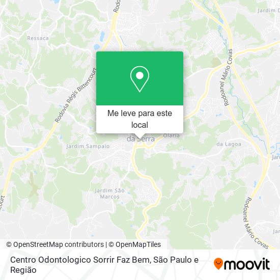 Centro Odontologico Sorrir Faz Bem mapa