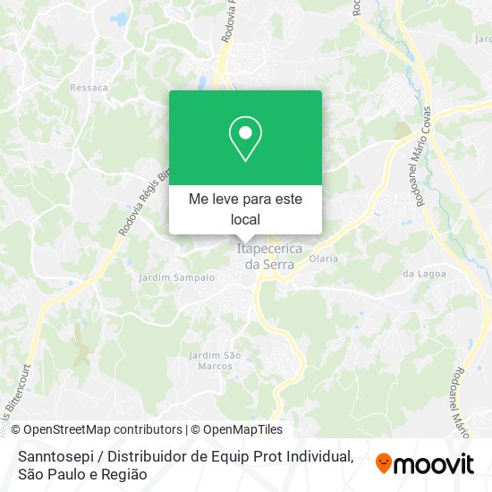 Sanntosepi / Distribuidor de Equip Prot Individual mapa