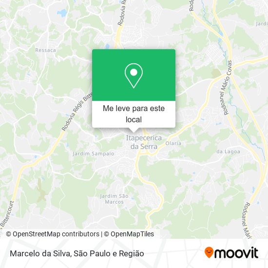 Marcelo da Silva mapa