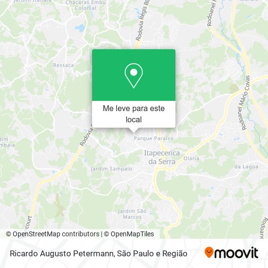 Ricardo Augusto Petermann mapa