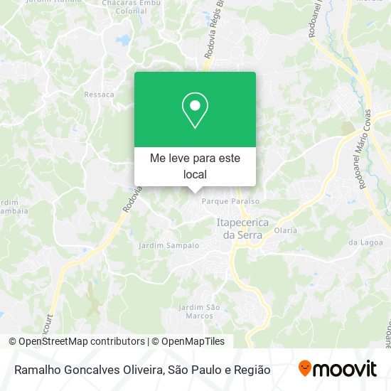 Ramalho Goncalves Oliveira mapa