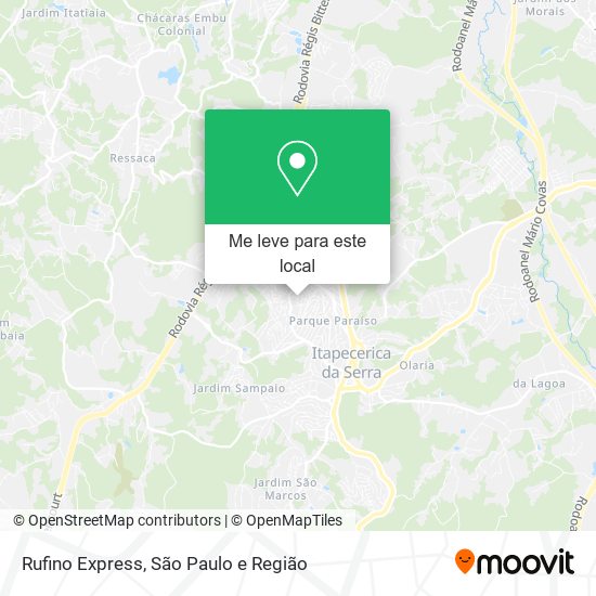 Rufino Express mapa